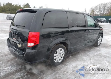 2014 Dodge Grand Caravan Se z USA, uszkodzony, nr VIN 2C4RDGBG1ER451210